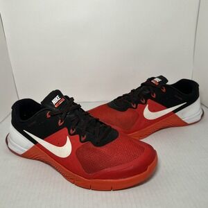 Nike Metcon 2 Flywire University Red Athletic Sneakers Mens 9.5 819899-610